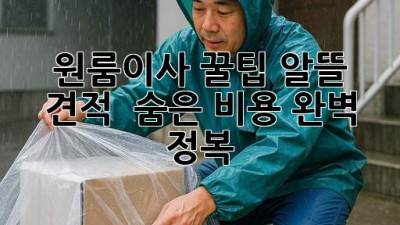 원룸이사 꿀팁🍯: 알뜰 견적 & 숨은 비용 완벽 정복!
